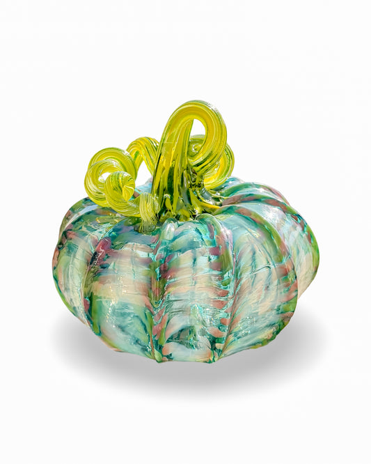 Handblown Glass Pumpkin | Medium