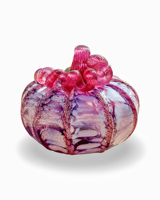 Handblown Glass Pumpkin | Medium