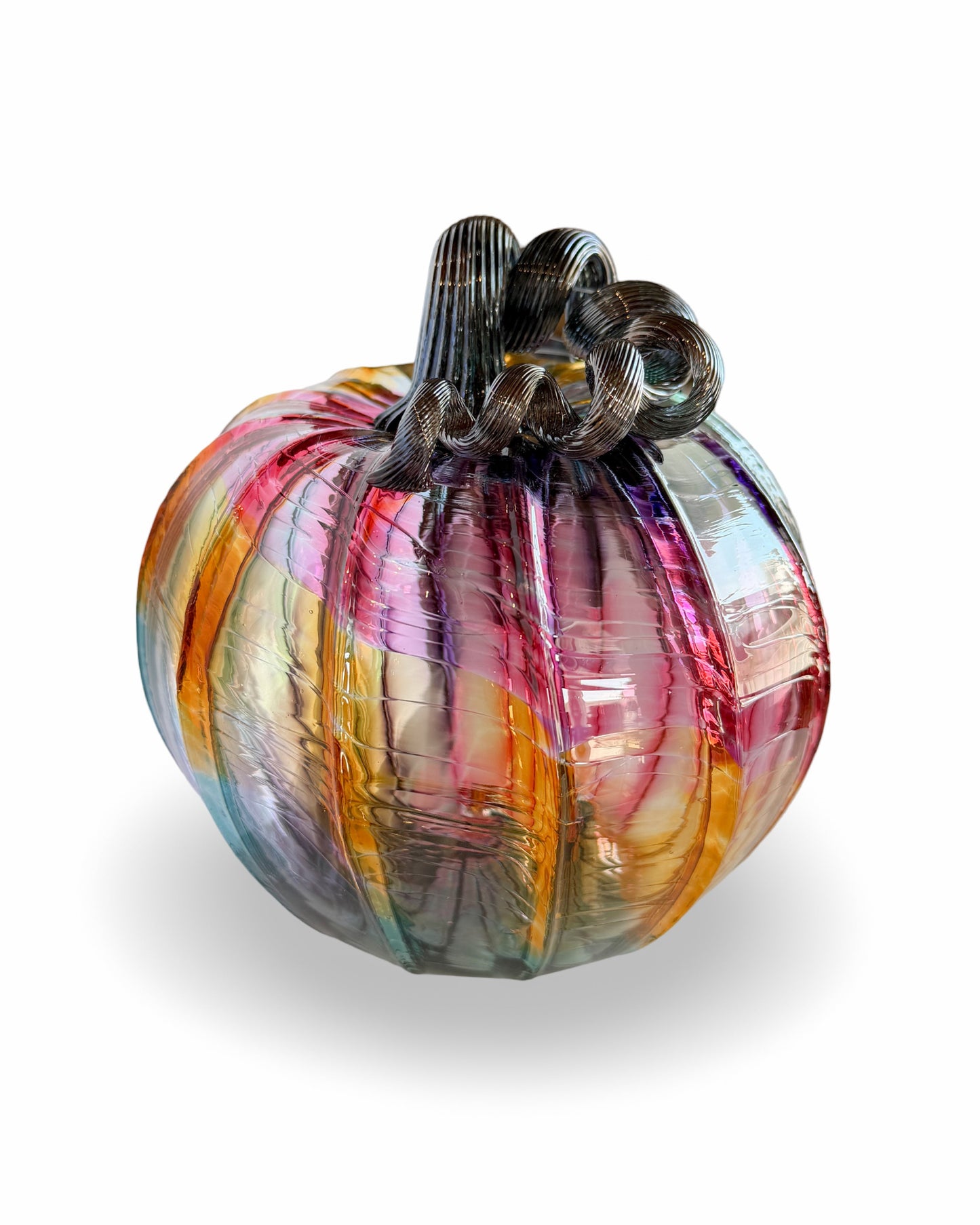Handblown Glass Pumpkin | Large