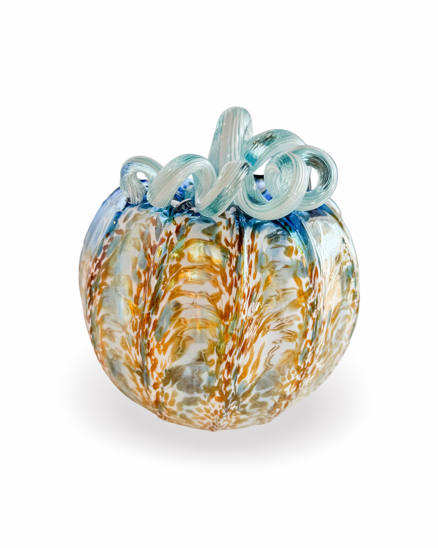 Handblown Glass Pumpkin | Large