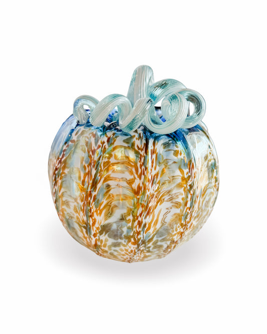 Handblown Glass Pumpkin | Large