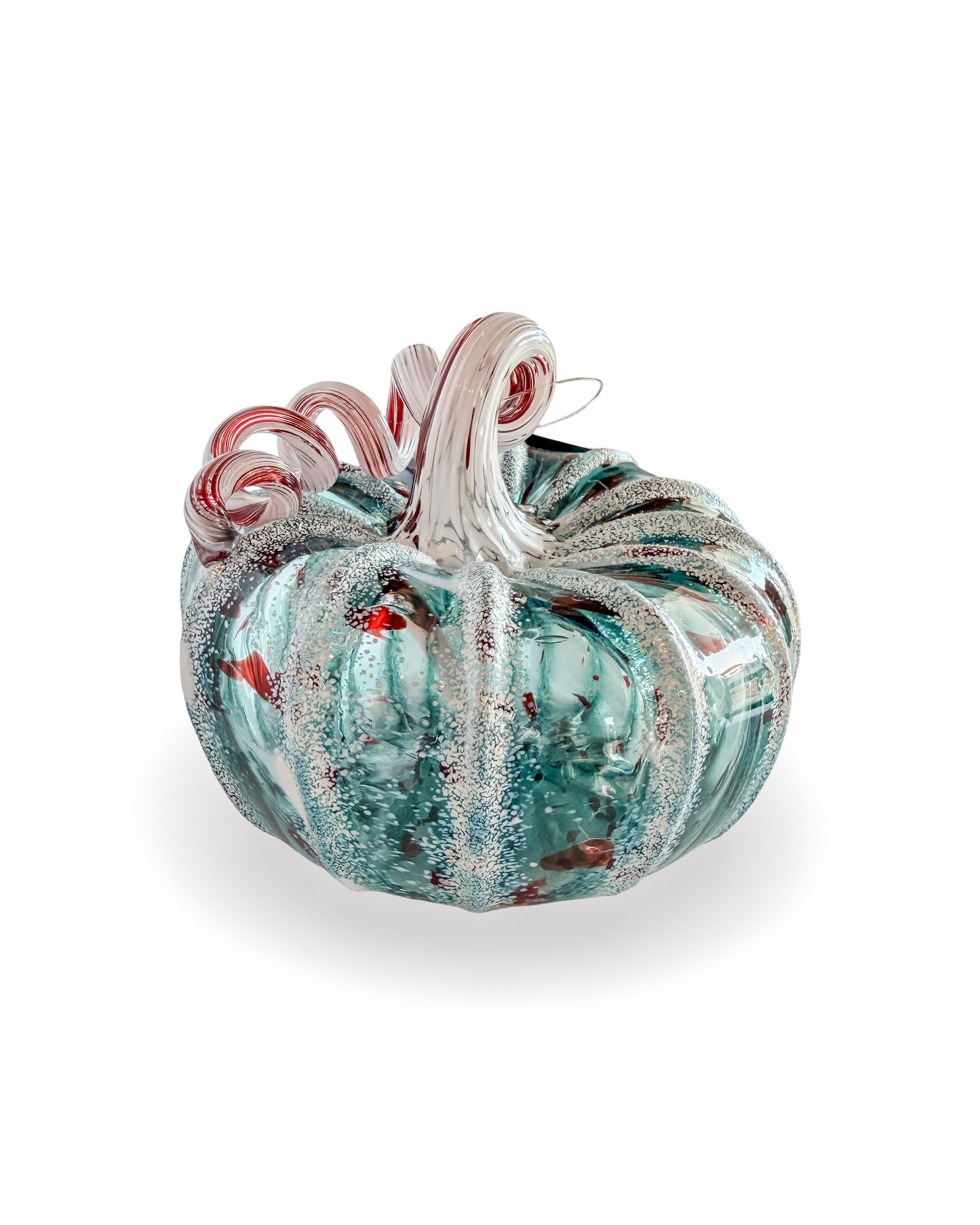 Handblown Glass Pumpkin | Medium