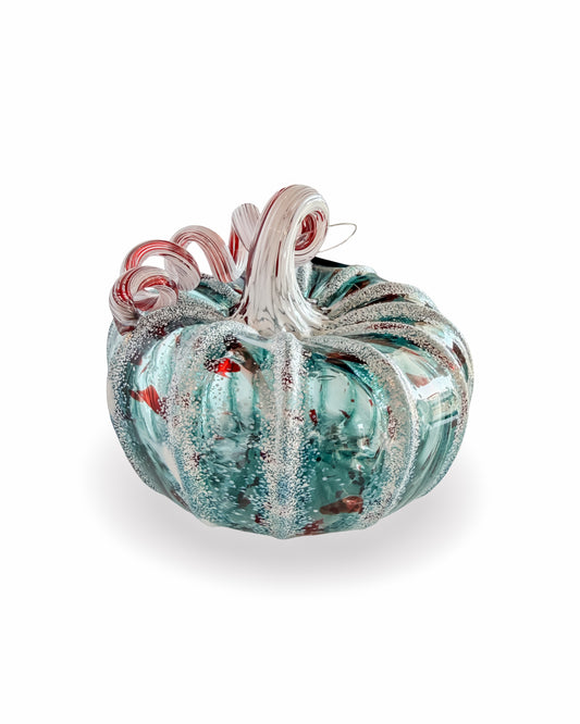 Handblown Glass Pumpkin | Medium