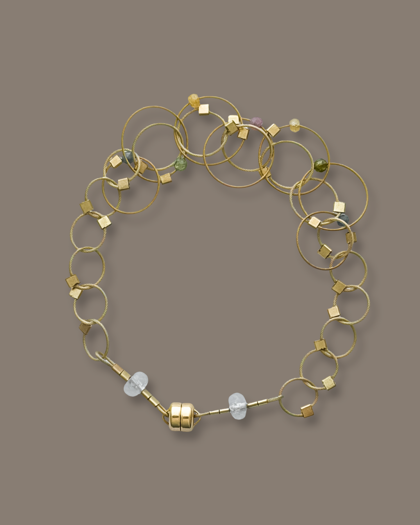 Mini Vertigo Gold Cable Bracelet