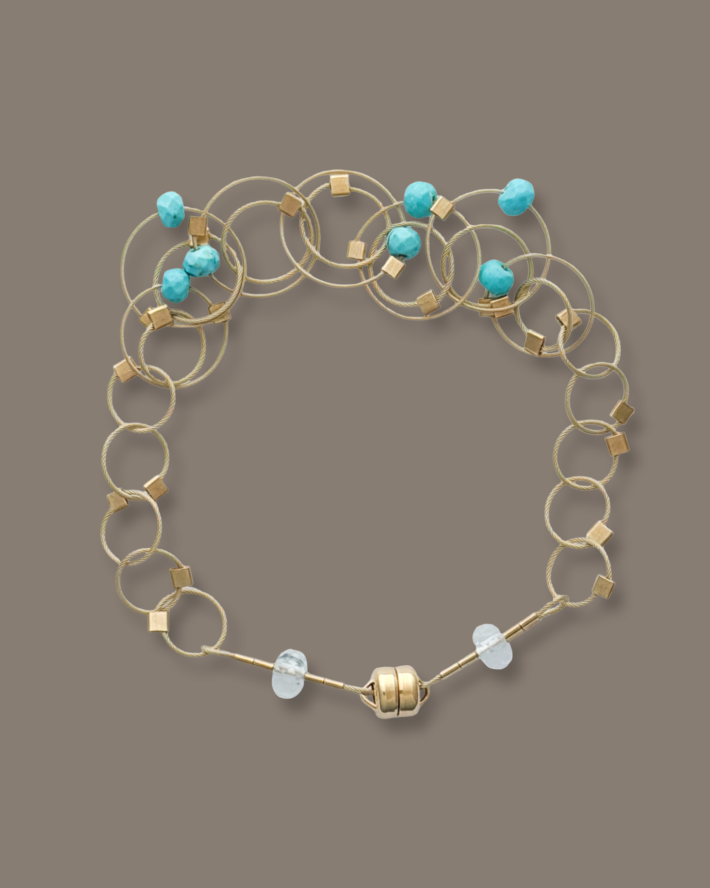 Mini Vertigo Gold Cable Bracelet