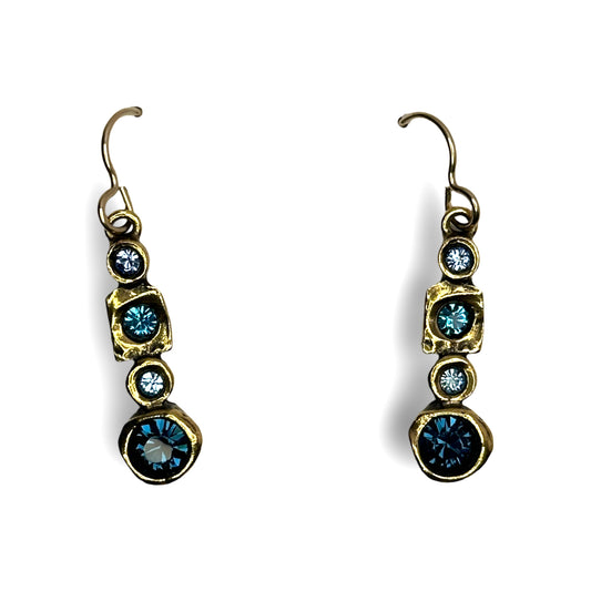 Patricia Locke Totem Earrings in Ciel Blue