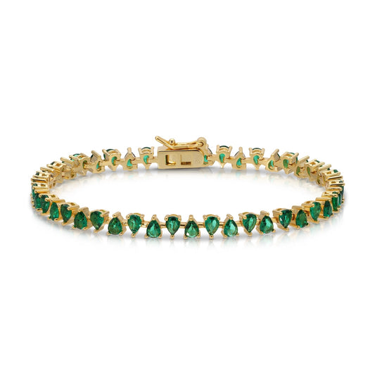 Green Crystal Bracelet