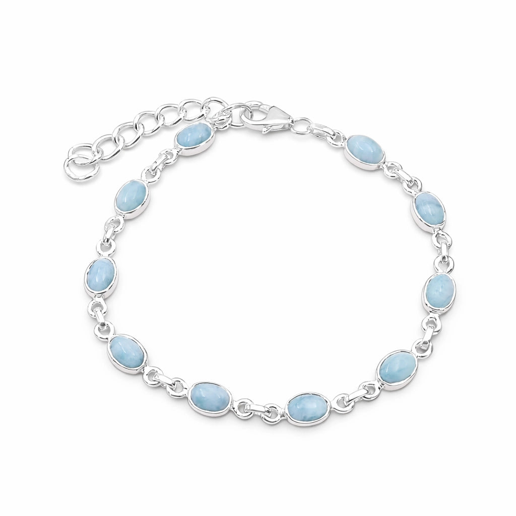 Ocean Inspired Larimar Bracelet