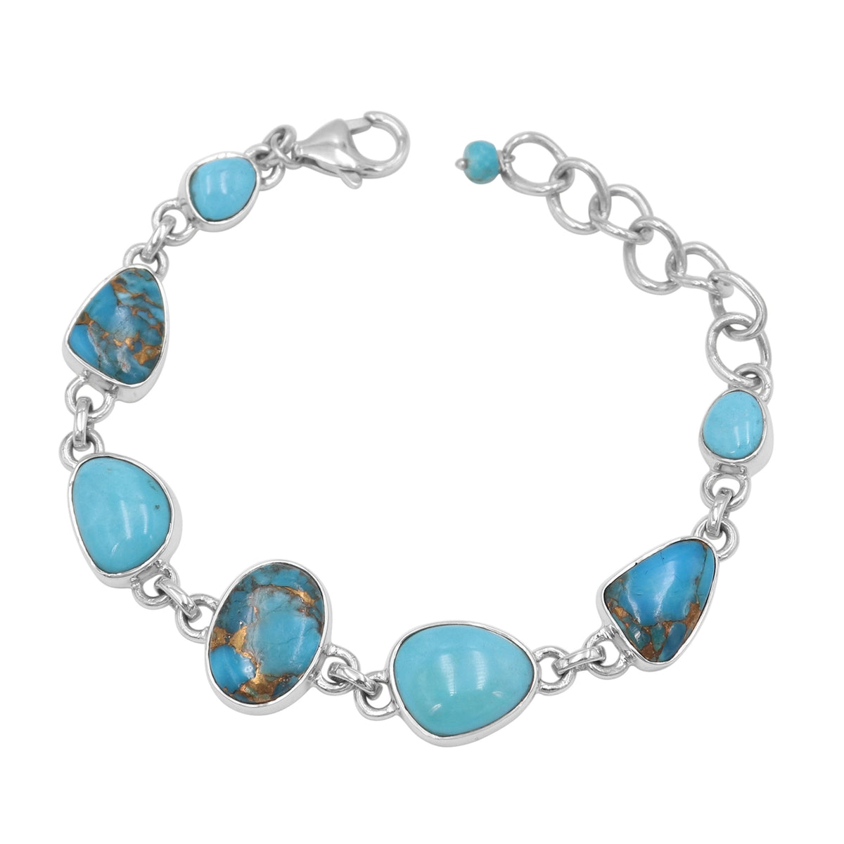 Arizona & Blue Copper Turquoise Bracelet