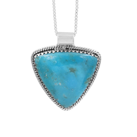 Arizona Turquoise Gemstone Pendant Necklace