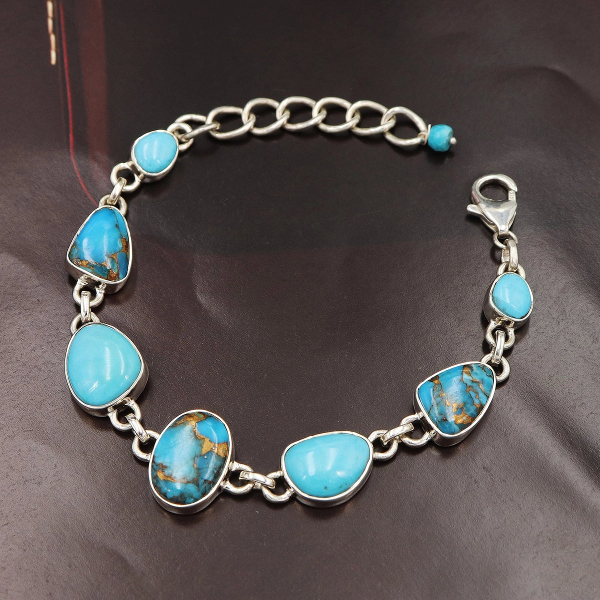 Arizona & Blue Copper Turquoise Bracelet