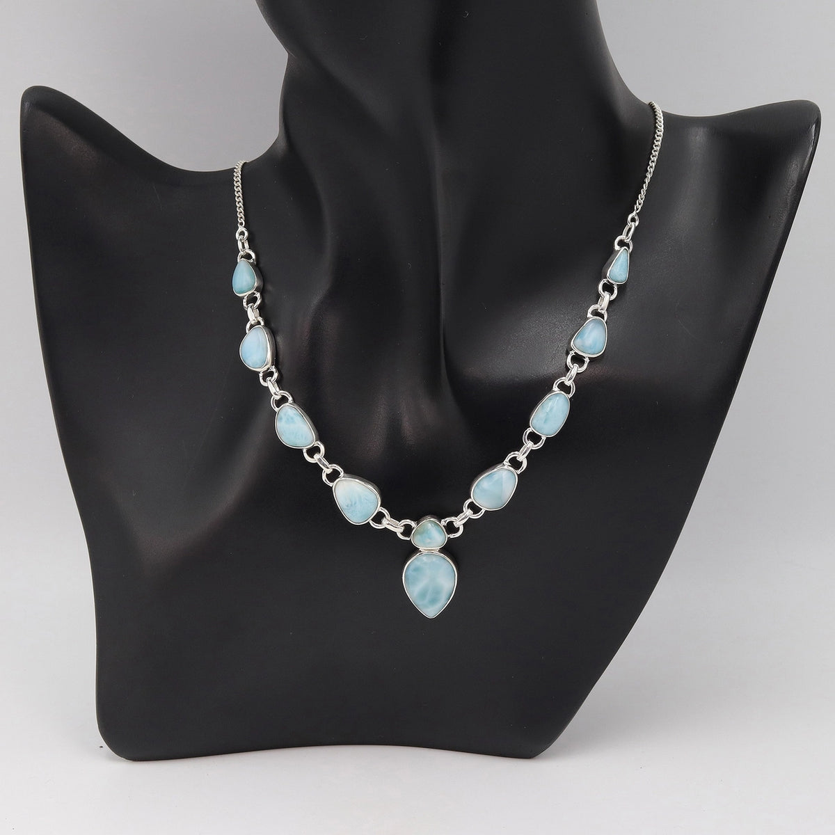 Ocean-Inspired Larimar Necklace